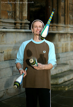 Courtyard Juggler