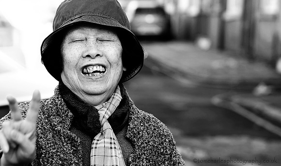 'Cheeky' Chinese Lady