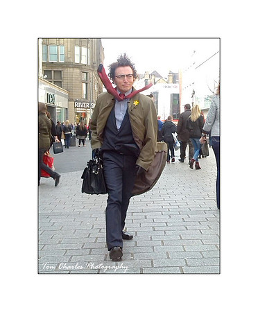 Windswept Man