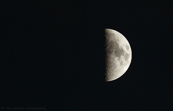 First Quarter Moon - 5th June 2014
